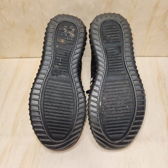 Mens Work Safety Trainers Steel Toe Cap Boots Industrial Casual black/red Hiking - Picture 3 of 10